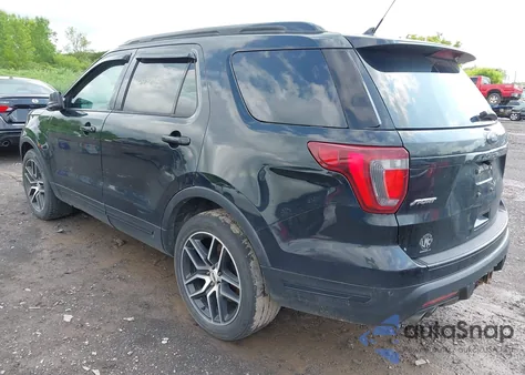 2018 Ford Explorer Sport from USA, damaged, VIN 1FM5K8GT4JGA53237